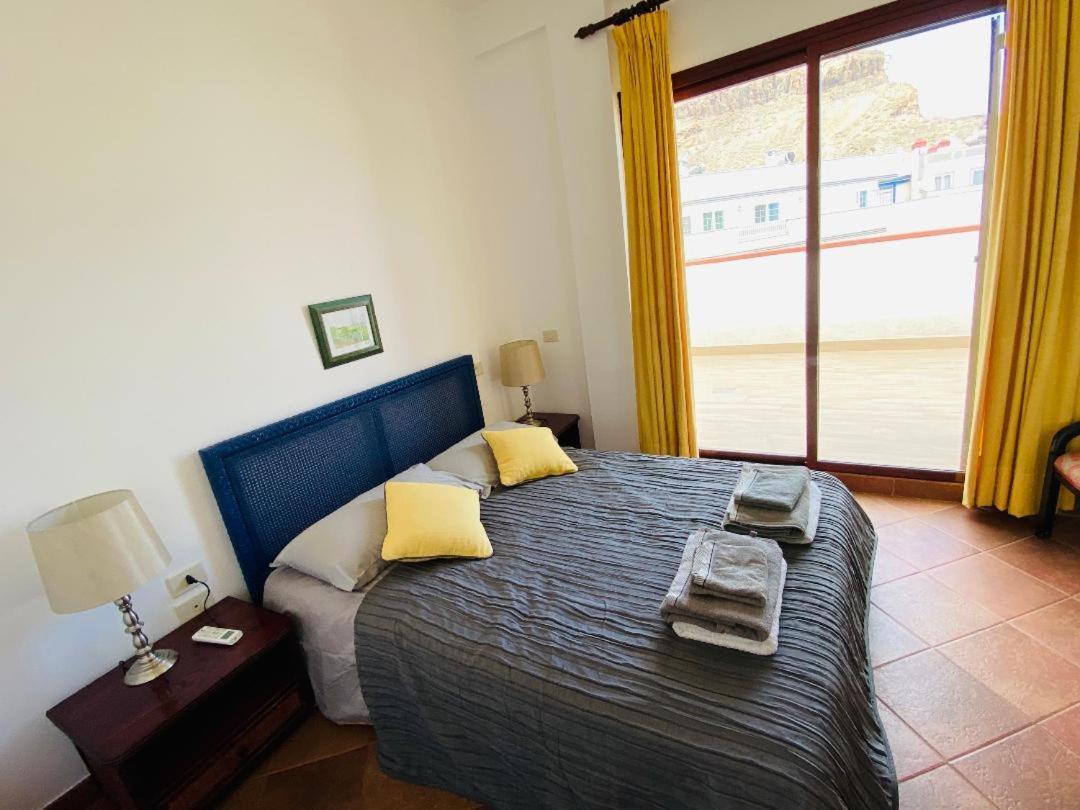 The Penthouse Puerto De Mogan Apartment Bagian luar foto