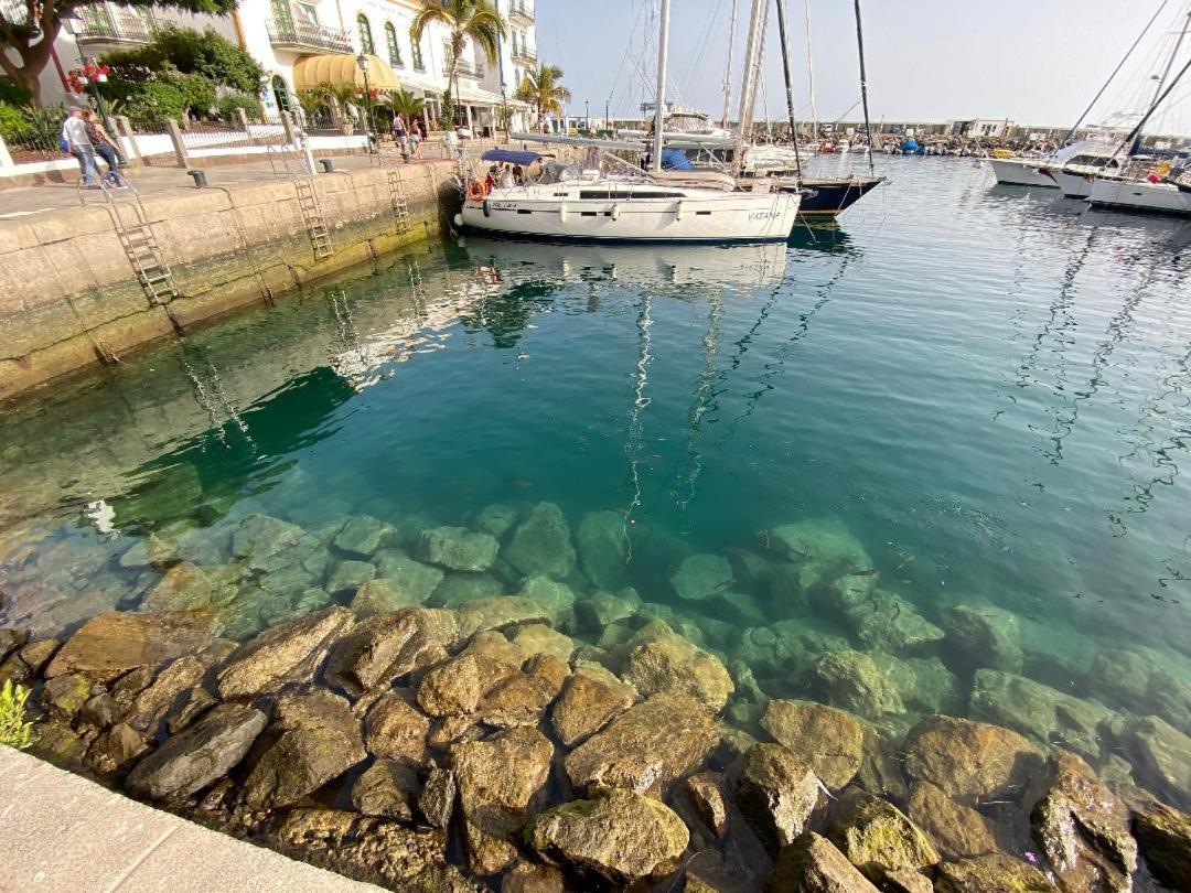 The Penthouse Puerto De Mogan Apartment Bagian luar foto
